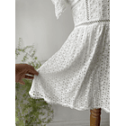 Vestido broderié. Talla: M CHICO 7