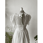 Vestido broderié. Talla: M CHICO 5