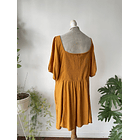 Vestido mostaza. Talla: XL 4