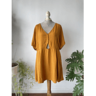 Vestido mostaza. Talla: XL 1