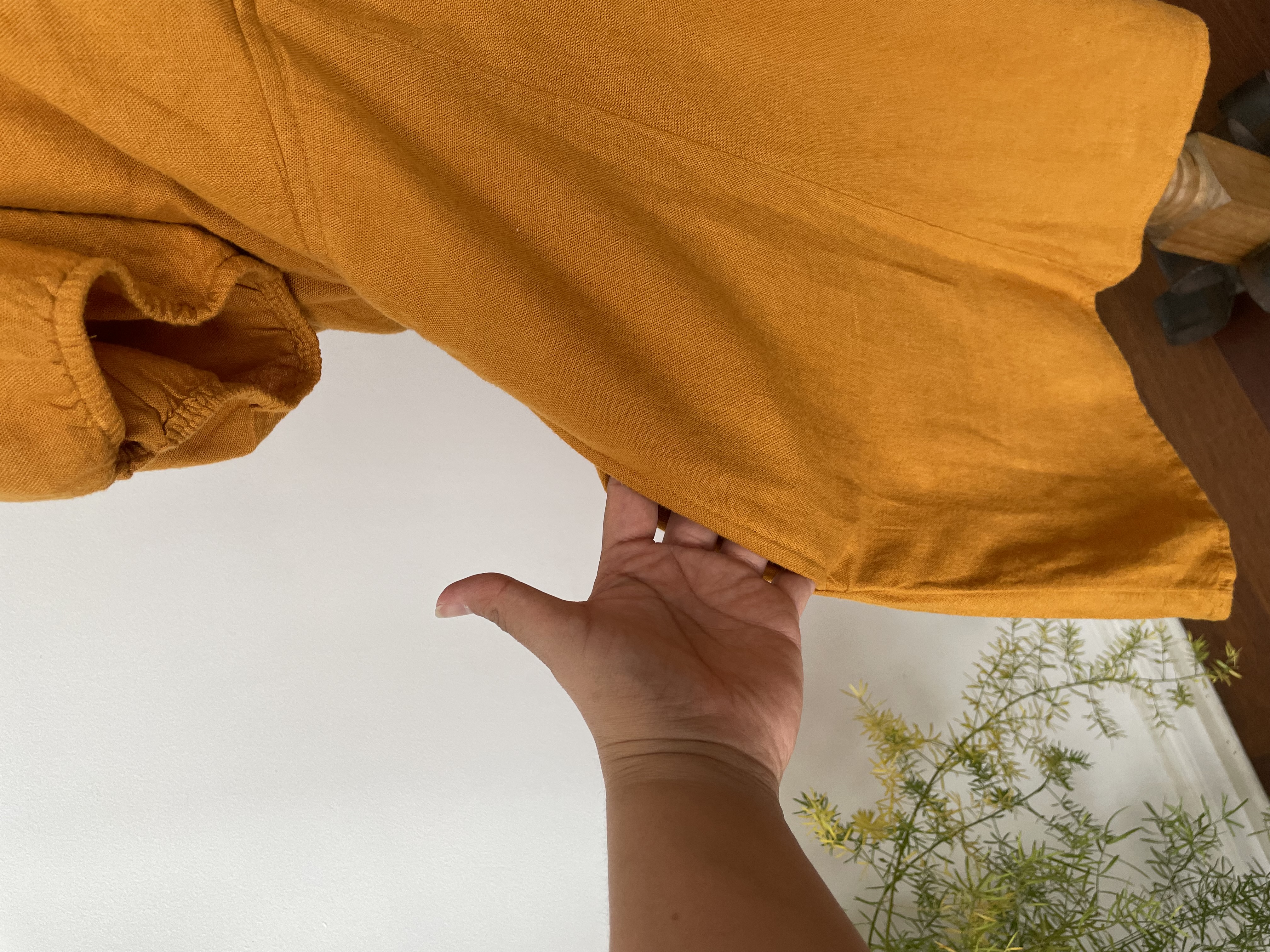 Vestido mostaza. Talla: XL 5