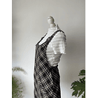 Jardinera tartán. Talla: L chica 3