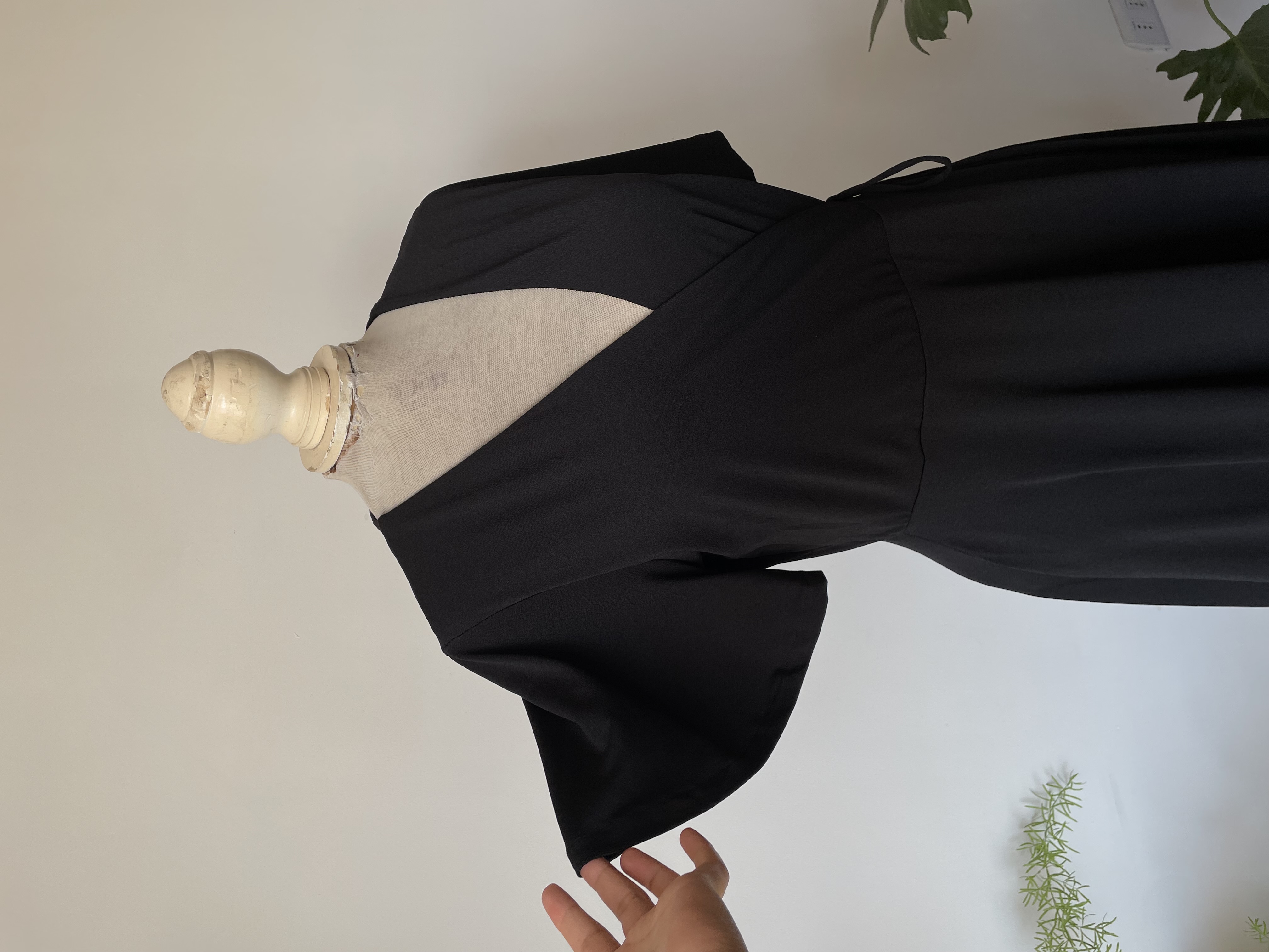 Vestido negro. Talla: M grande 3