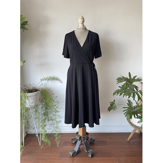 Vestido negro. Talla: M grande