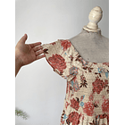 Vestido rosas. Talla: M elasticado  6