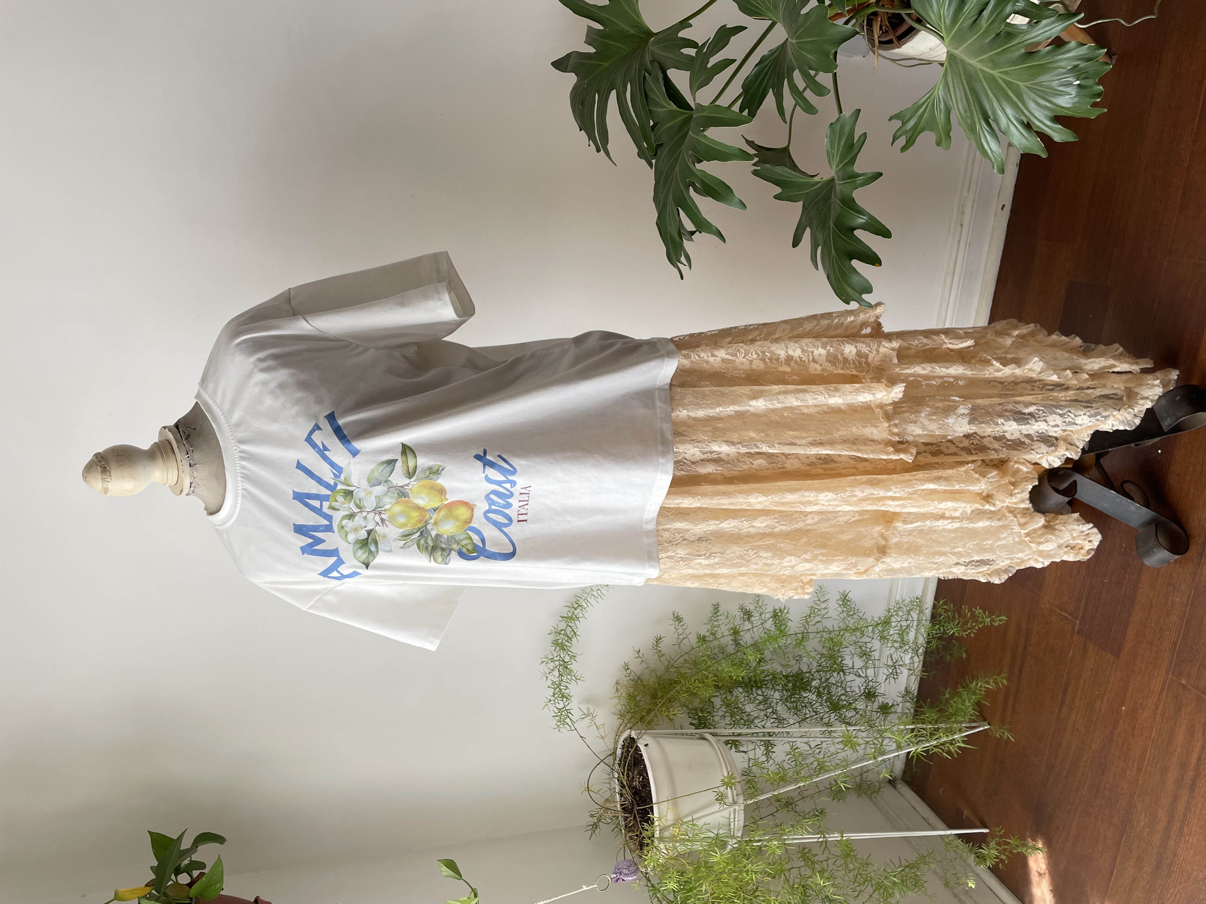 Vestido encaje. Talla: XL 7