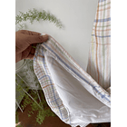 Vestido líneas lino. Talla: XS oversized (s/m) 4