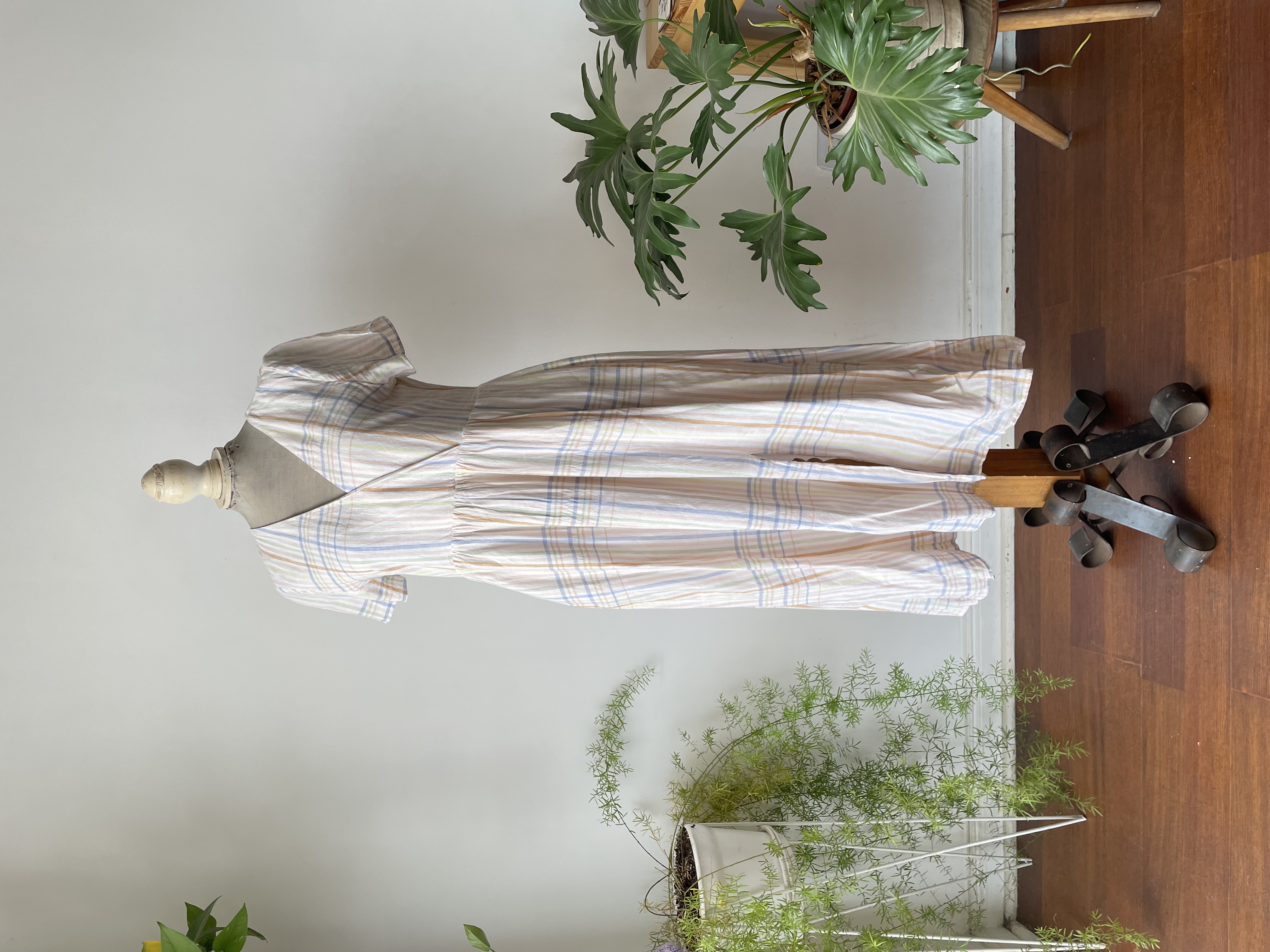 Vestido líneas lino. Talla: XS oversized (s/m) 1