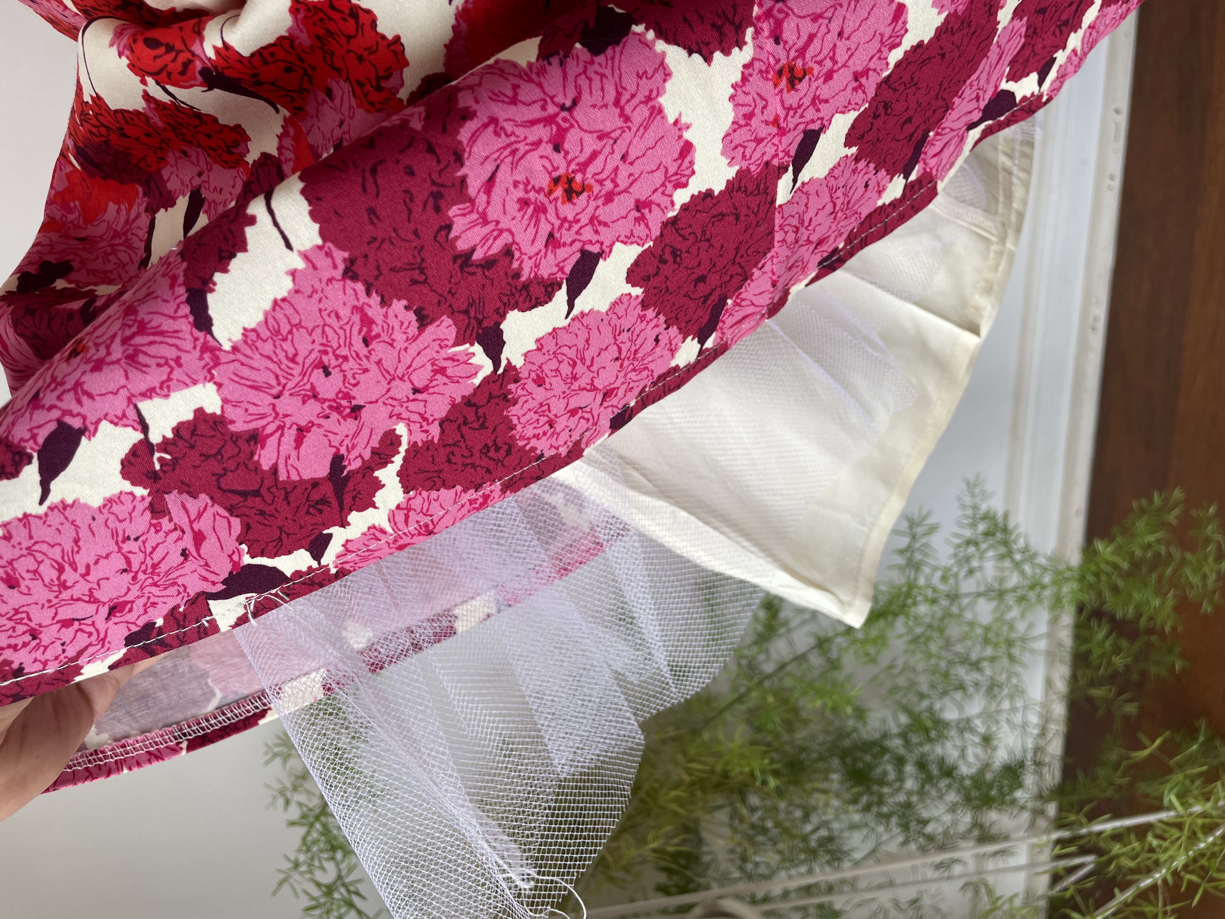 Vestido degradé floral. Talla: 8p (m) 3