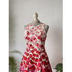 Vestido degradé floral. Talla: 8p (m) 4