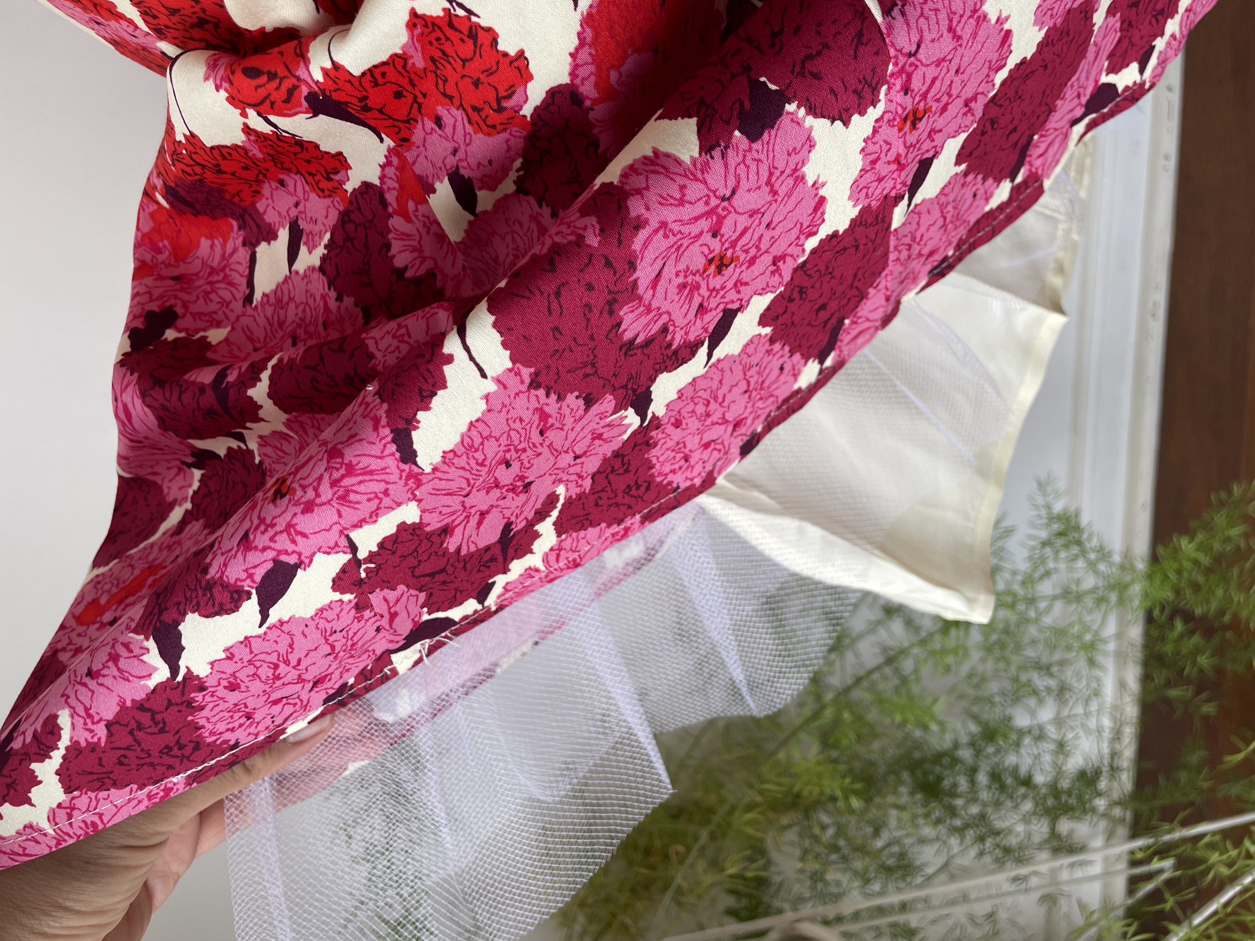 Vestido degradé floral. Talla: 8p (m) 5