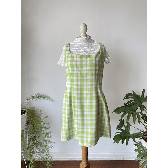 Jumper tartán. Talla: XL CHICO