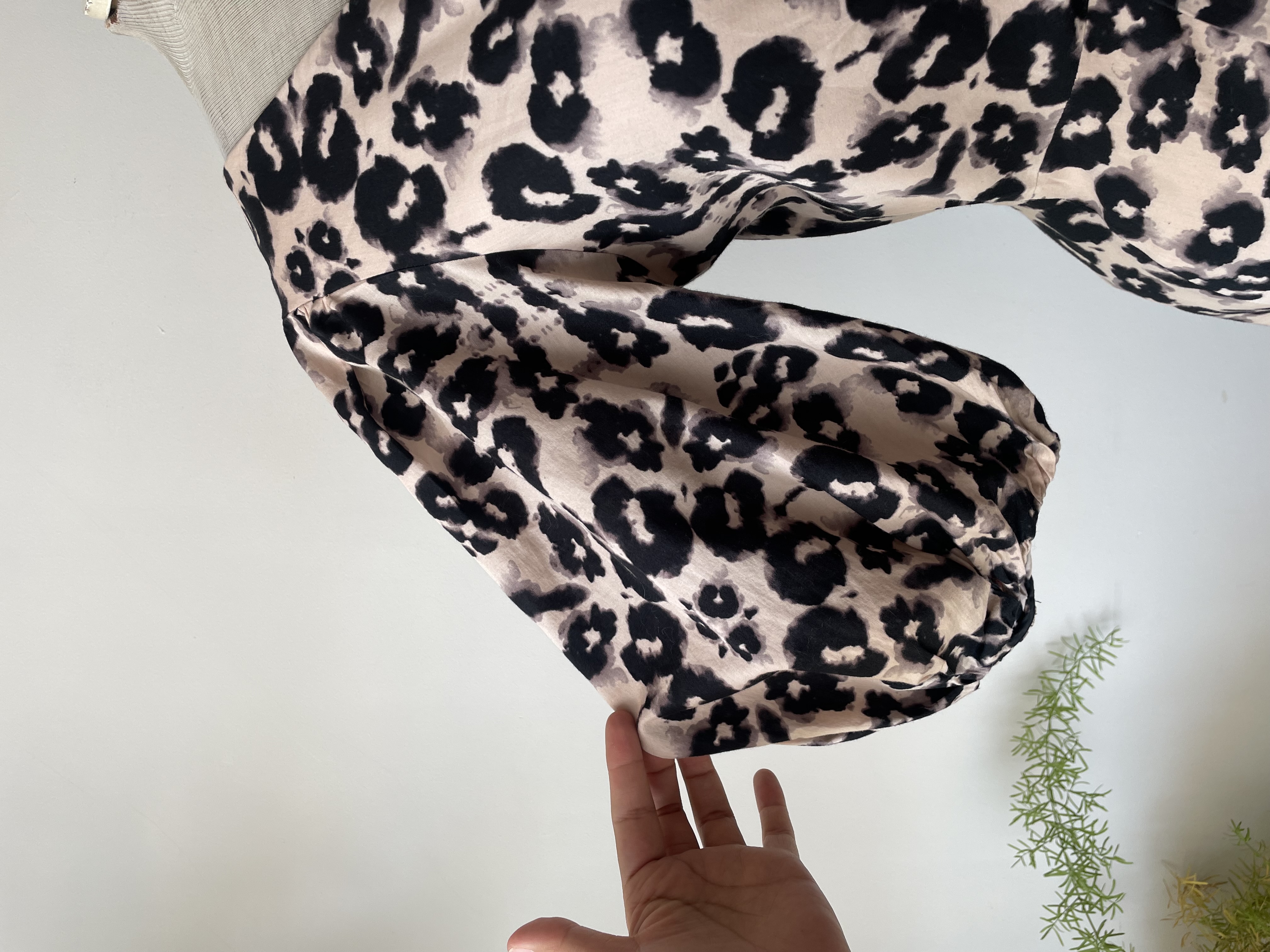 Vestido leopardo. Talla: 6 (38) 3