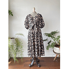 Vestido leopardo. Talla: 6 (38) 1