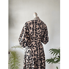 Vestido leopardo. Talla: 6 (38) 8