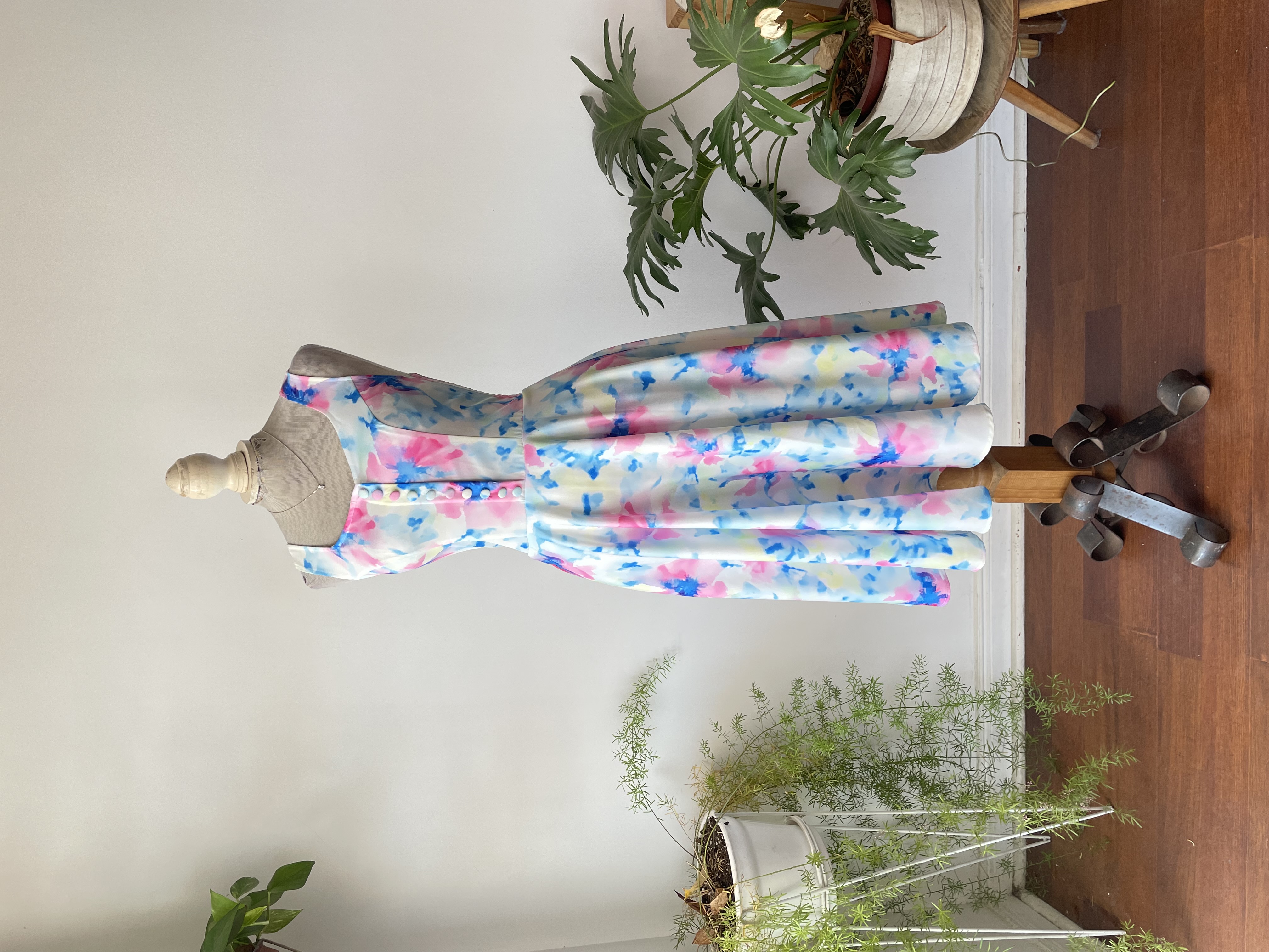 Vestido acuarela. Talla: S 1