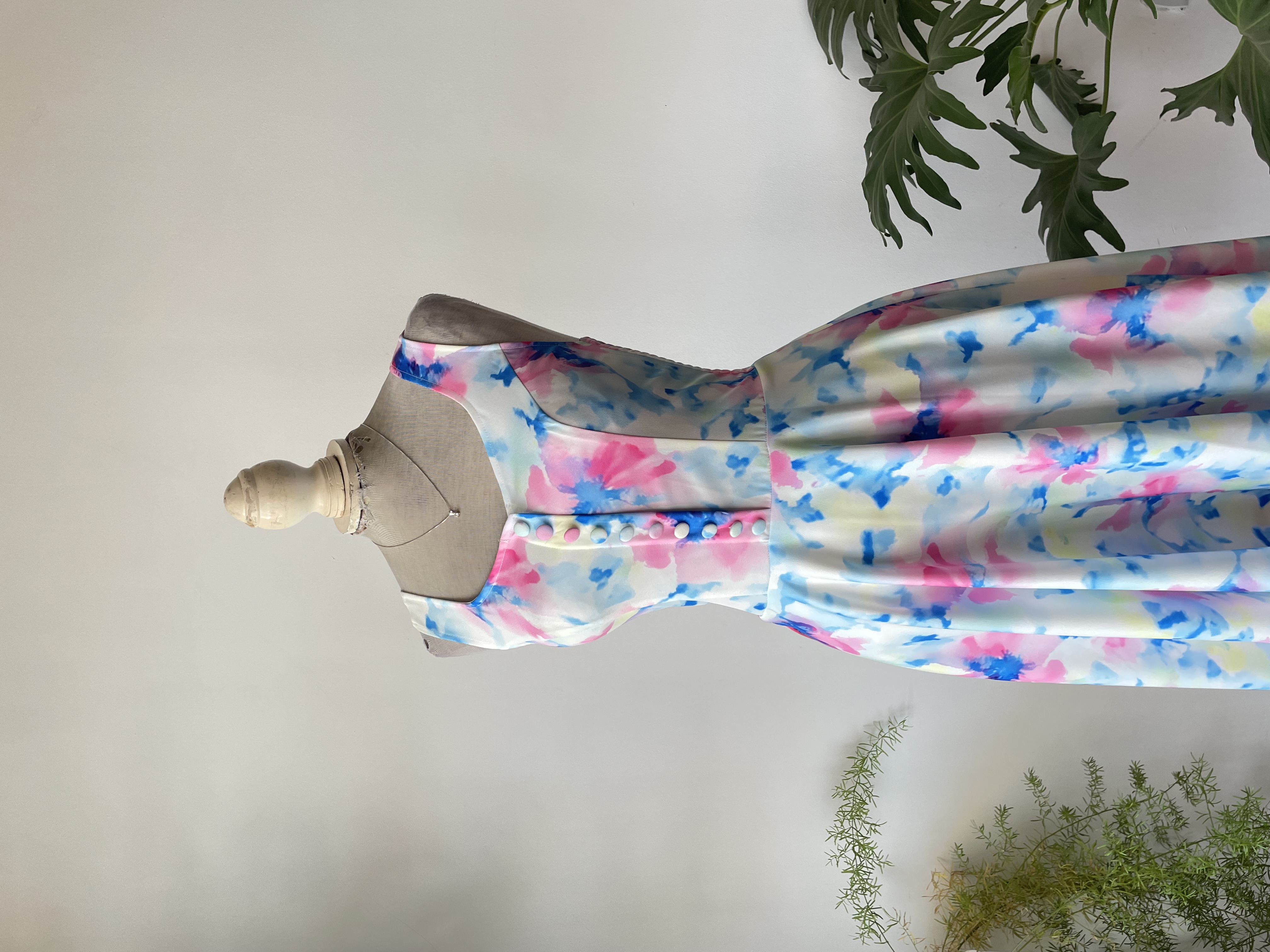 Vestido acuarela. Talla: S 2