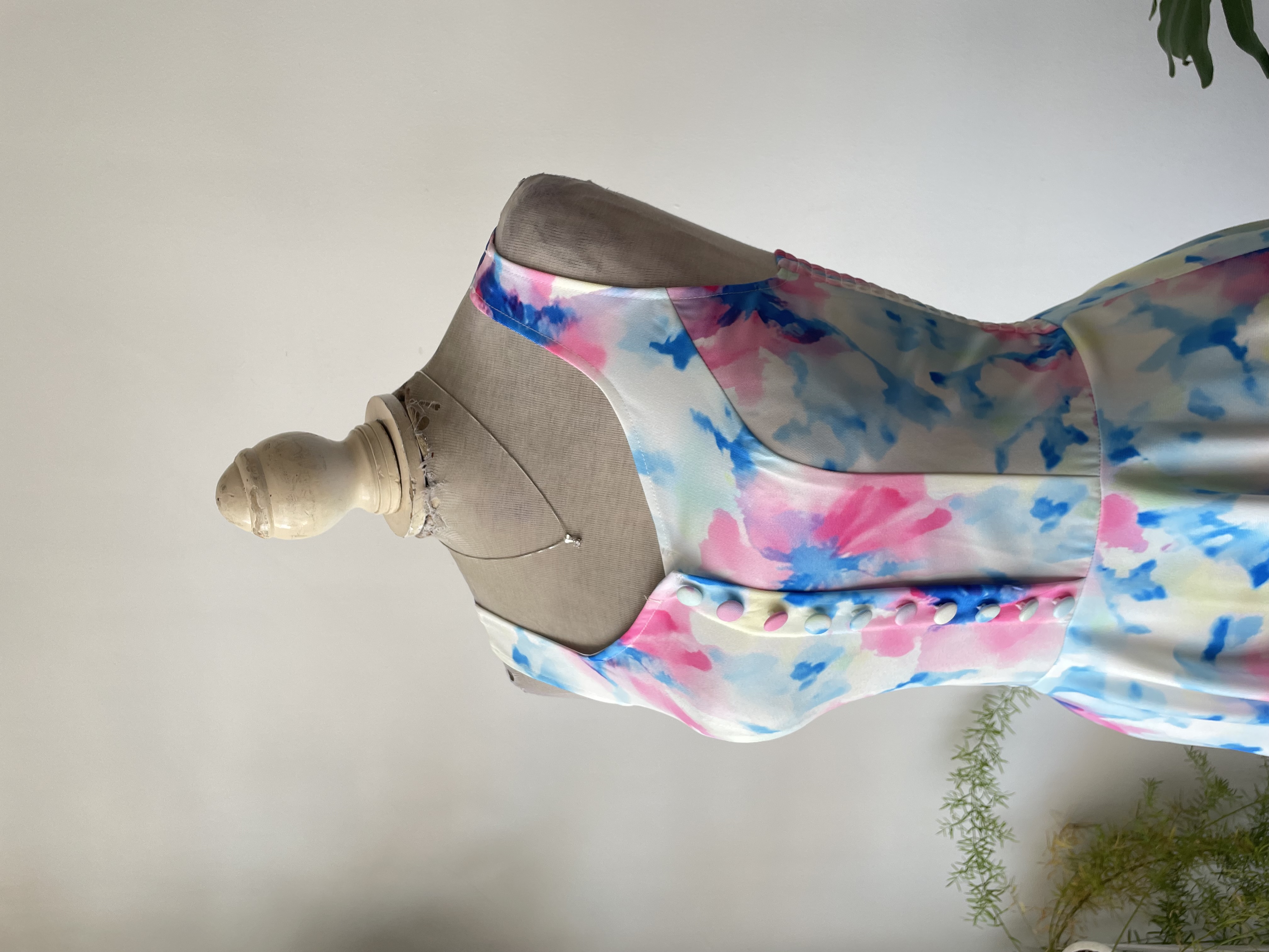 Vestido acuarela. Talla: S 4