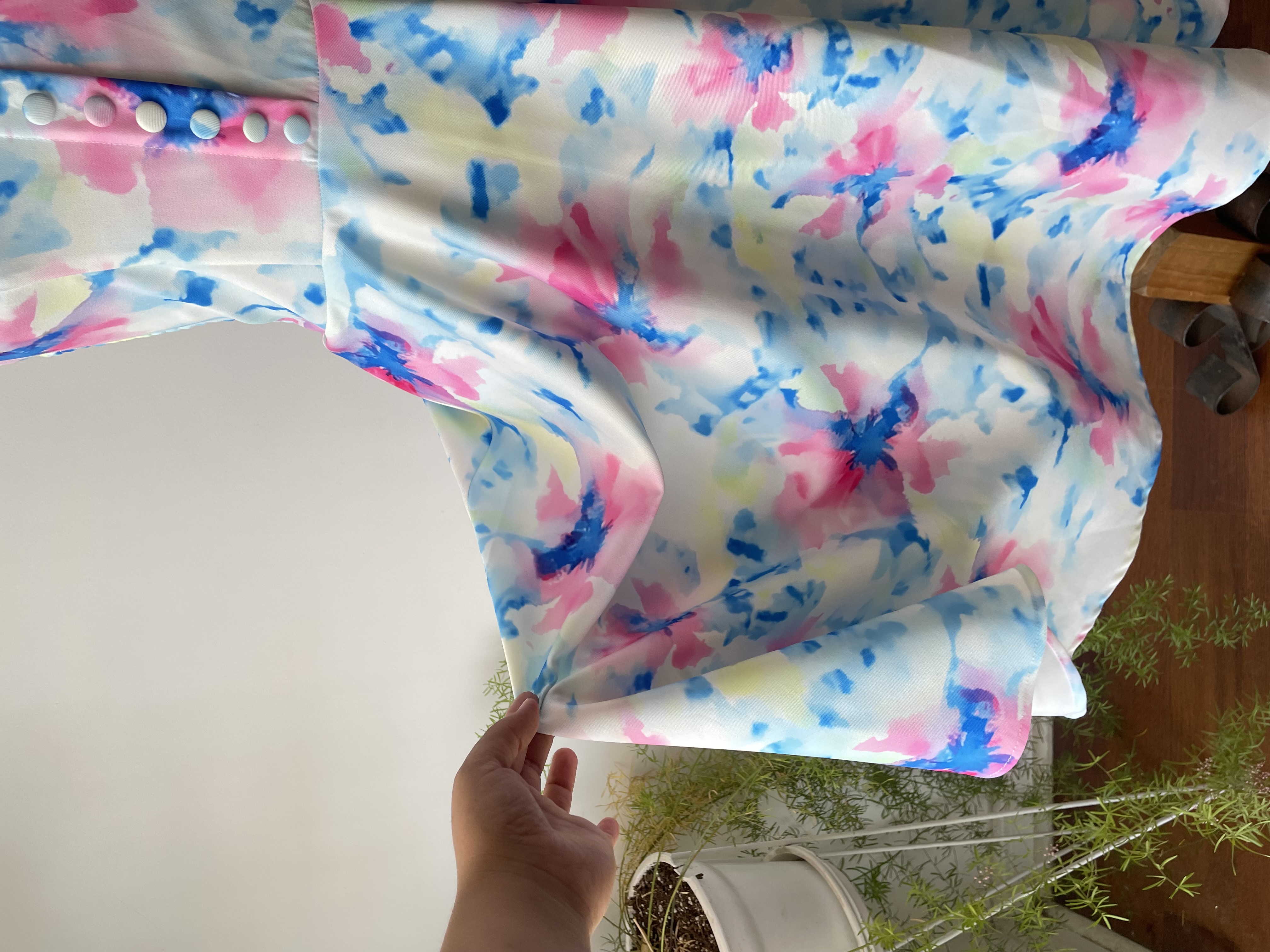 Vestido acuarela. Talla: S 6