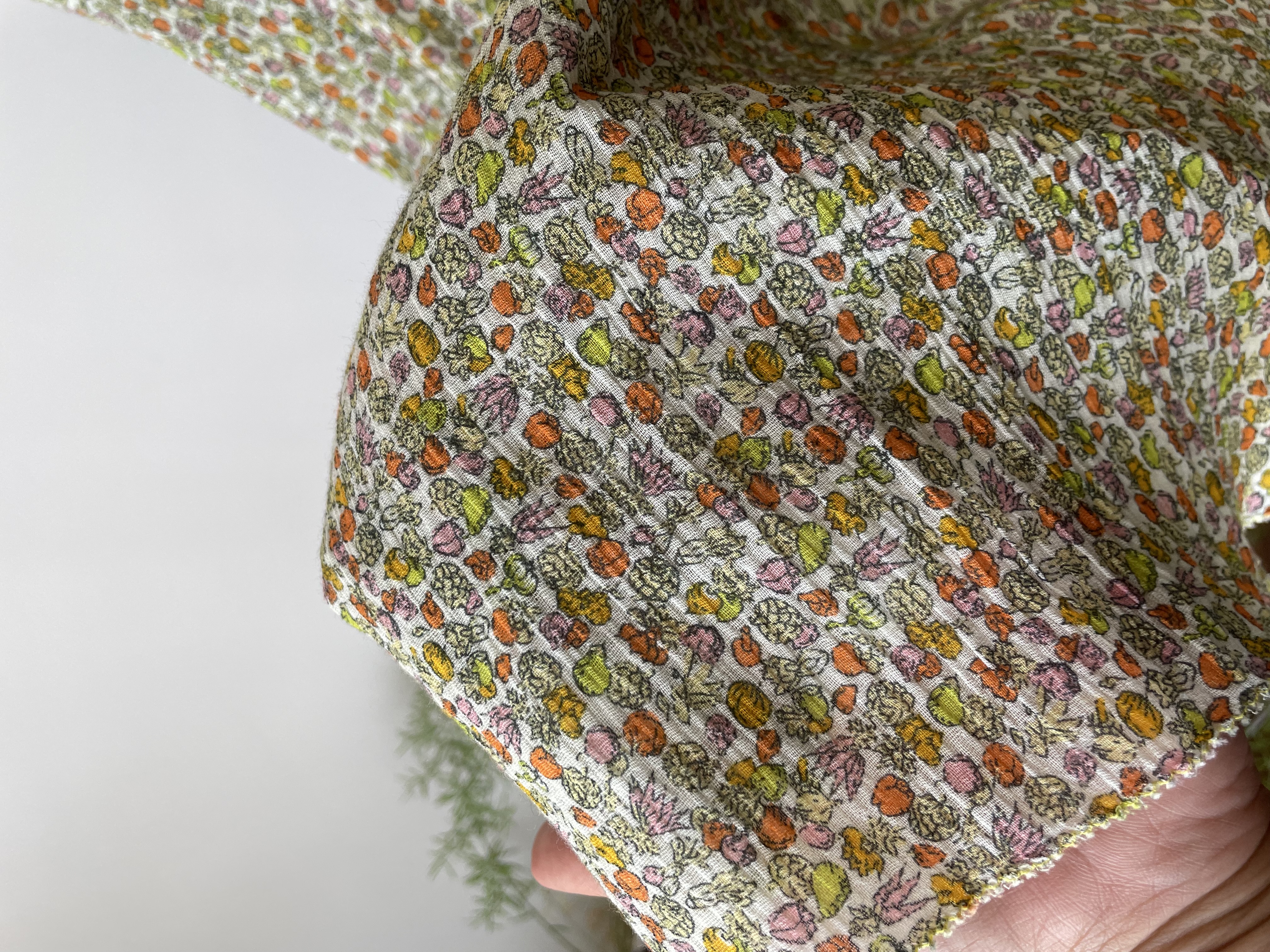 Vestido verduras. Talla: S 3