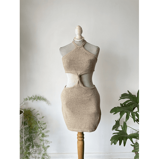 Vestido hilo. Talla: S