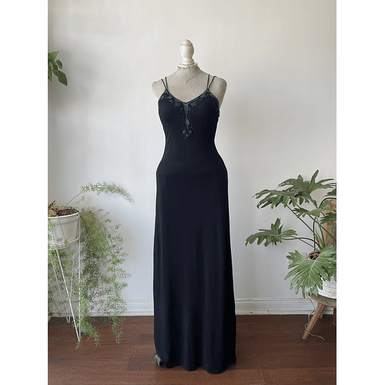 Vestido fiesta. Talla:  3/4 (XS/S