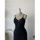 Vestido fiesta. Talla:  3/4 (XS/S 2