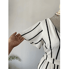 Enterito rayado. Talla: 7 (40) 3