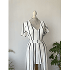 Enterito rayado. Talla: 7 (40) 2