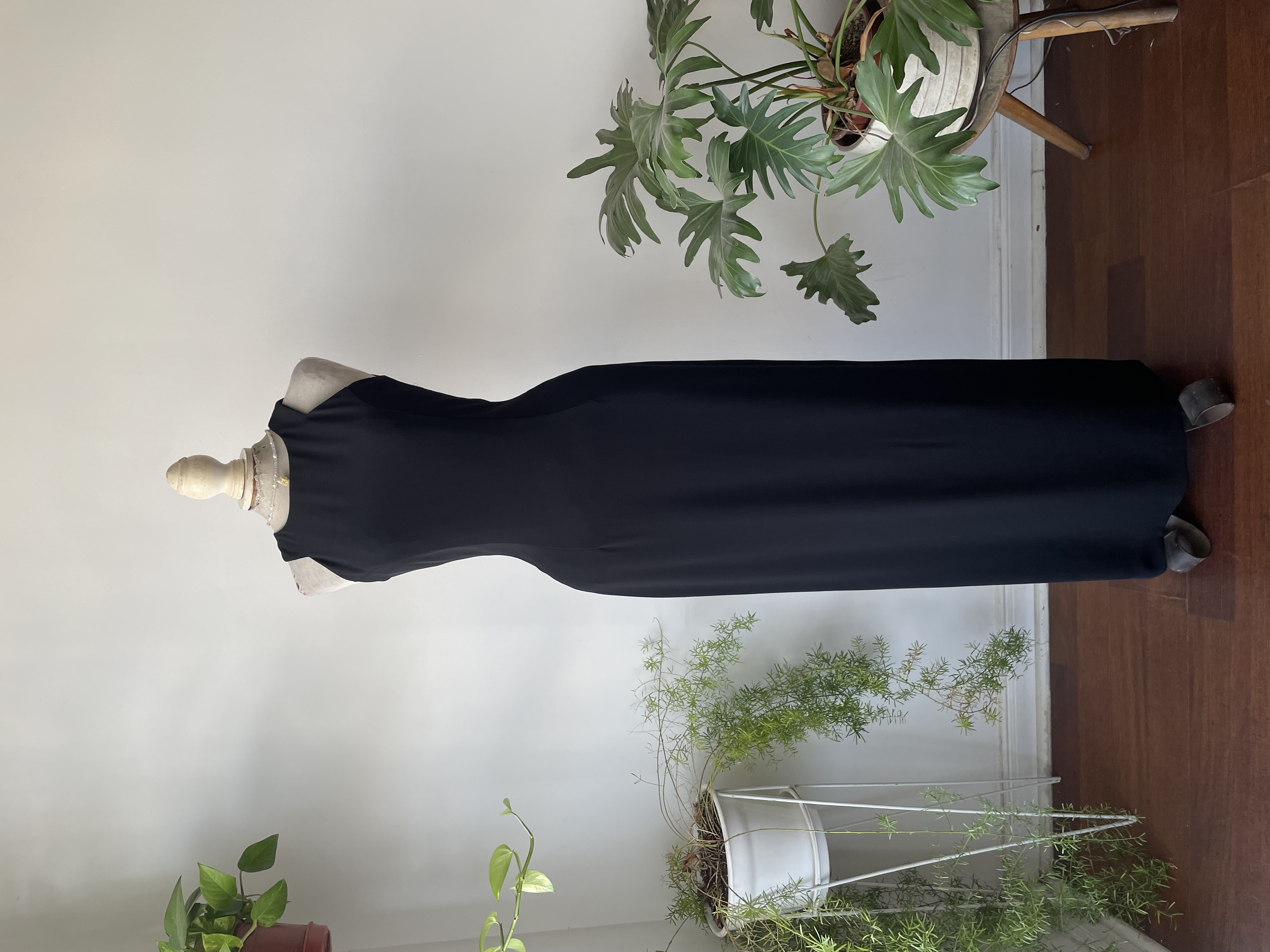 Vestido vintage entallado. Talla: S  1