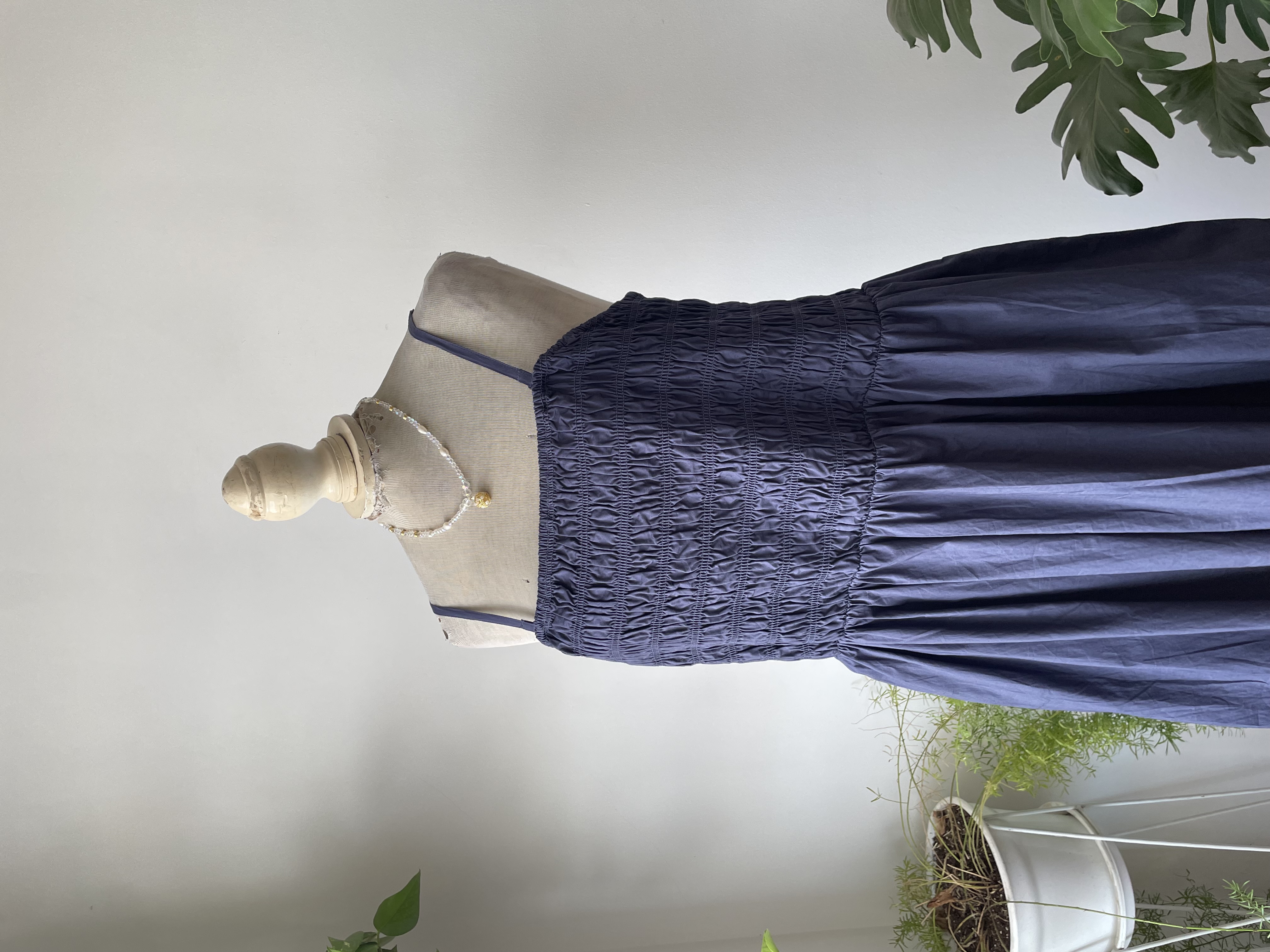 Vestido azul. Talla: XL 2