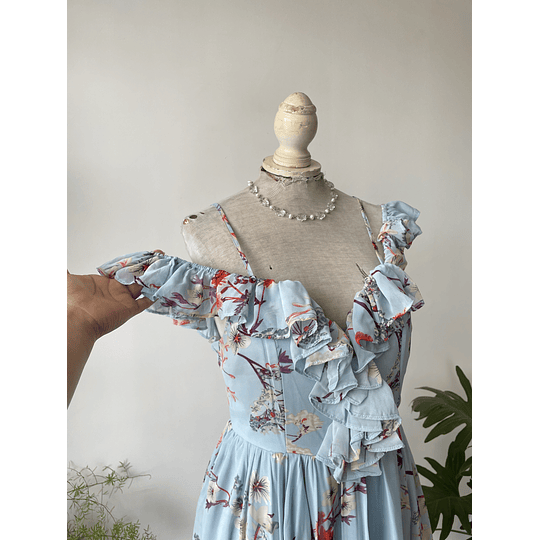 Enterito celeste. Talla: m