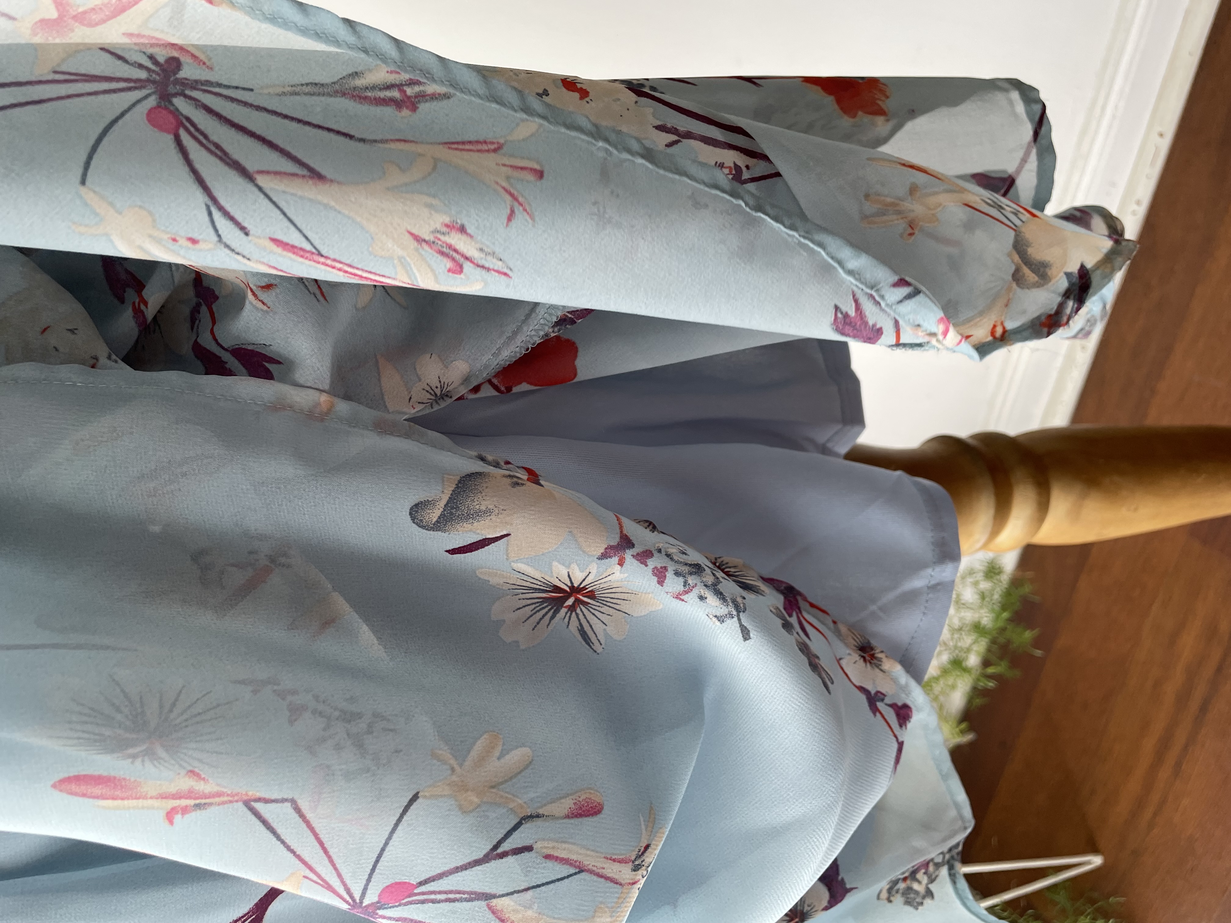 Enterito celeste. Talla: m 6