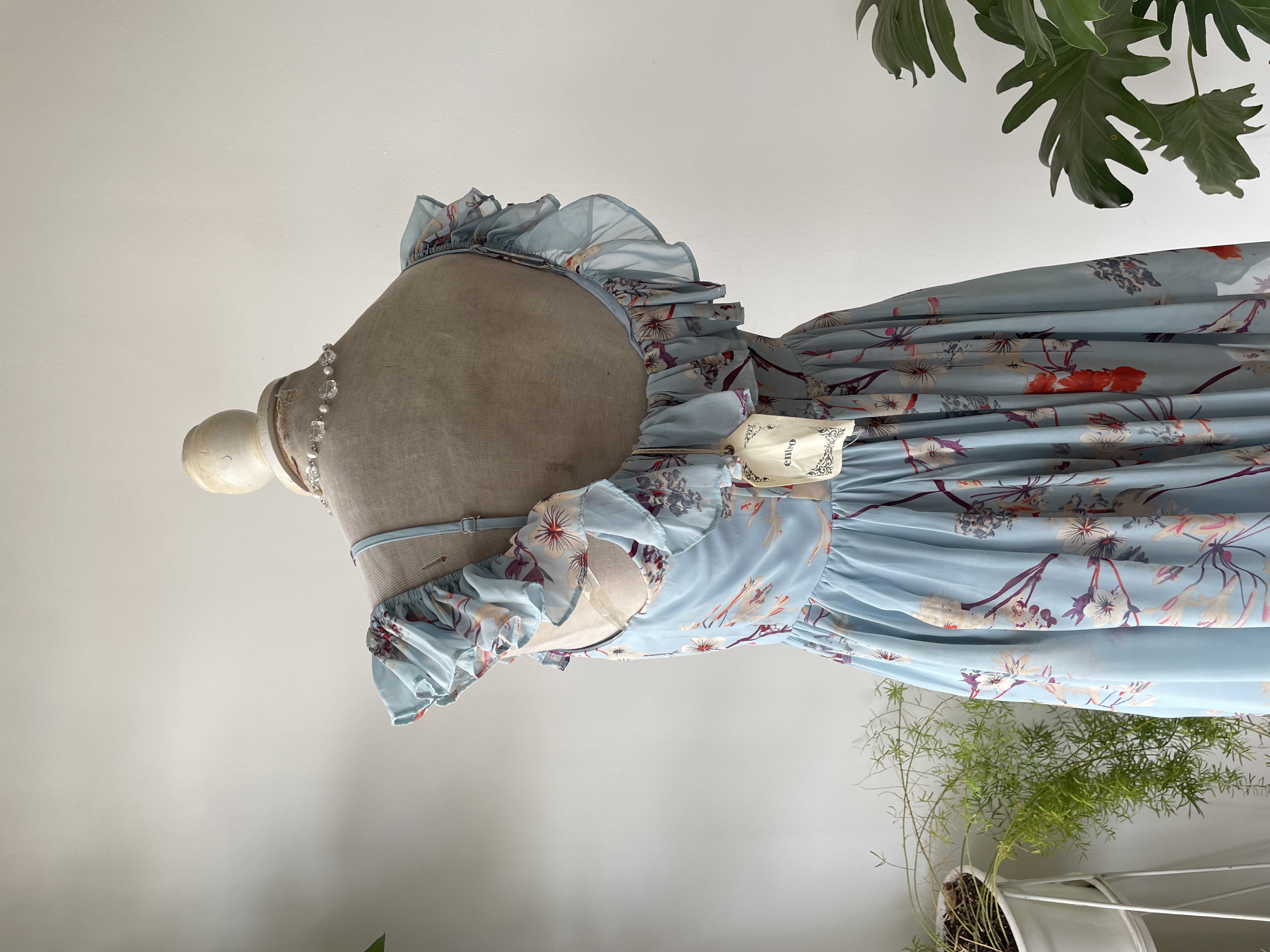 Enterito celeste. Talla: m 4