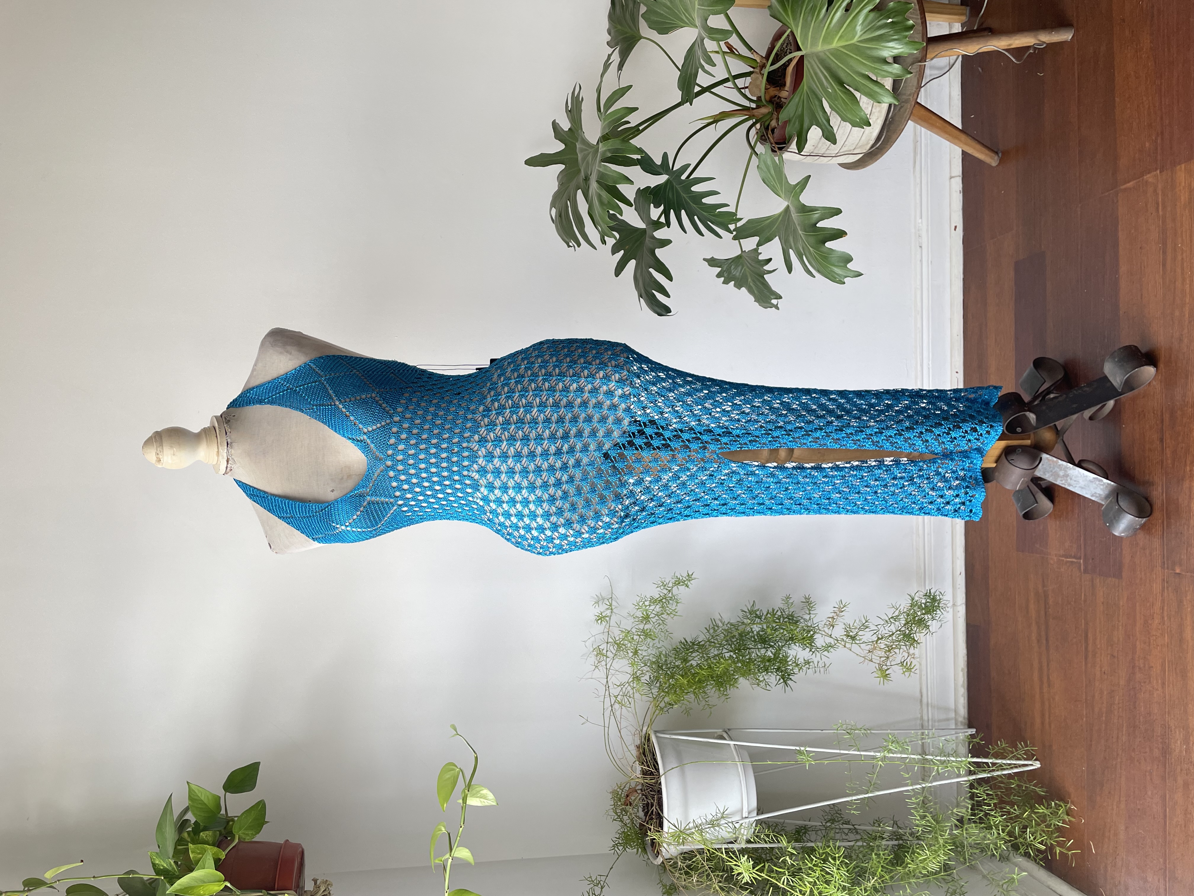 Vestido hilo. Talla: S 1