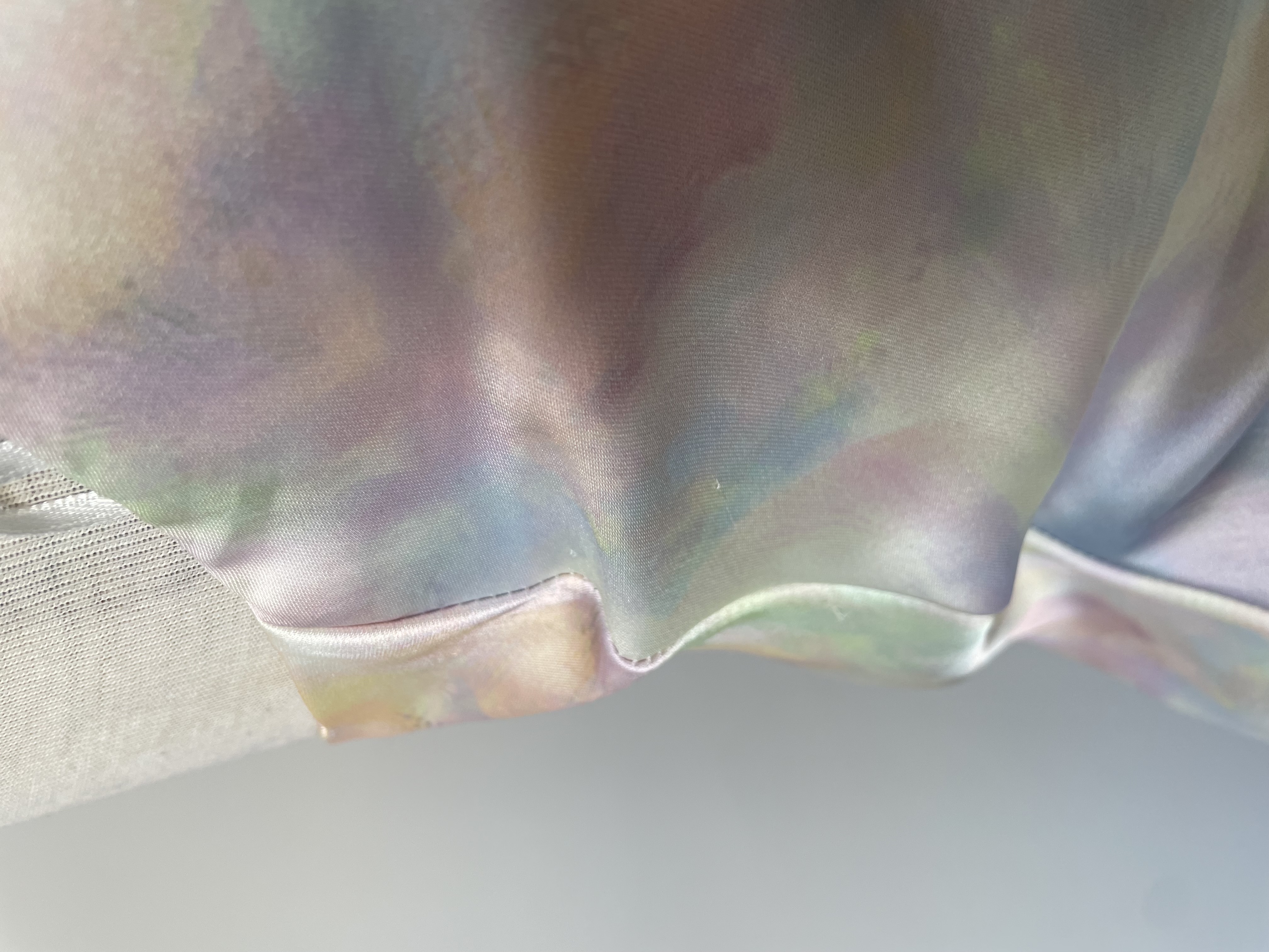 Vestido fiesta pastel. Talla: S 6