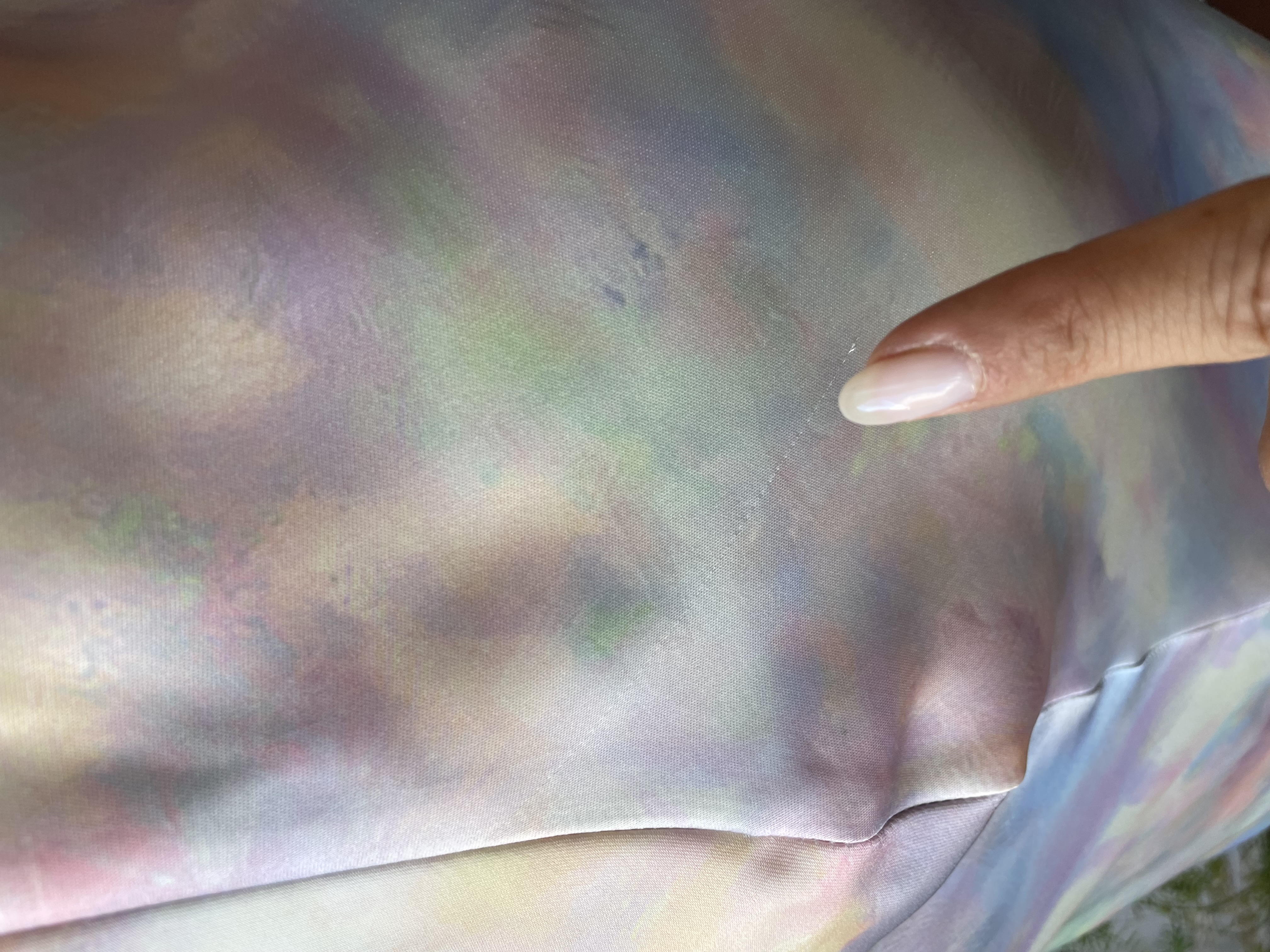 Vestido fiesta pastel. Talla: S 7