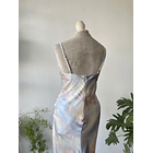 Vestido fiesta pastel. Talla: S 3