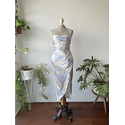 Vestido fiesta pastel. Talla: S 1