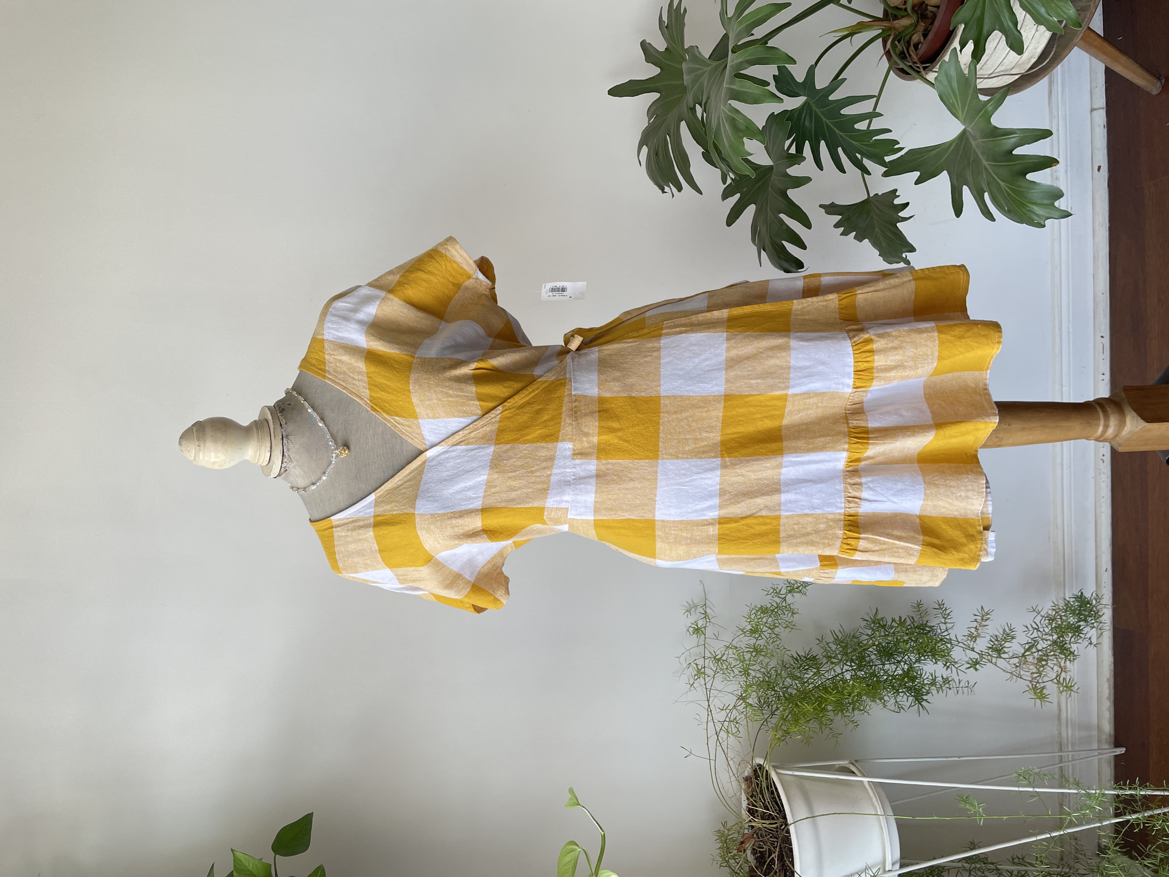 Vestido tartán. Talla: S ajustable (m) 1