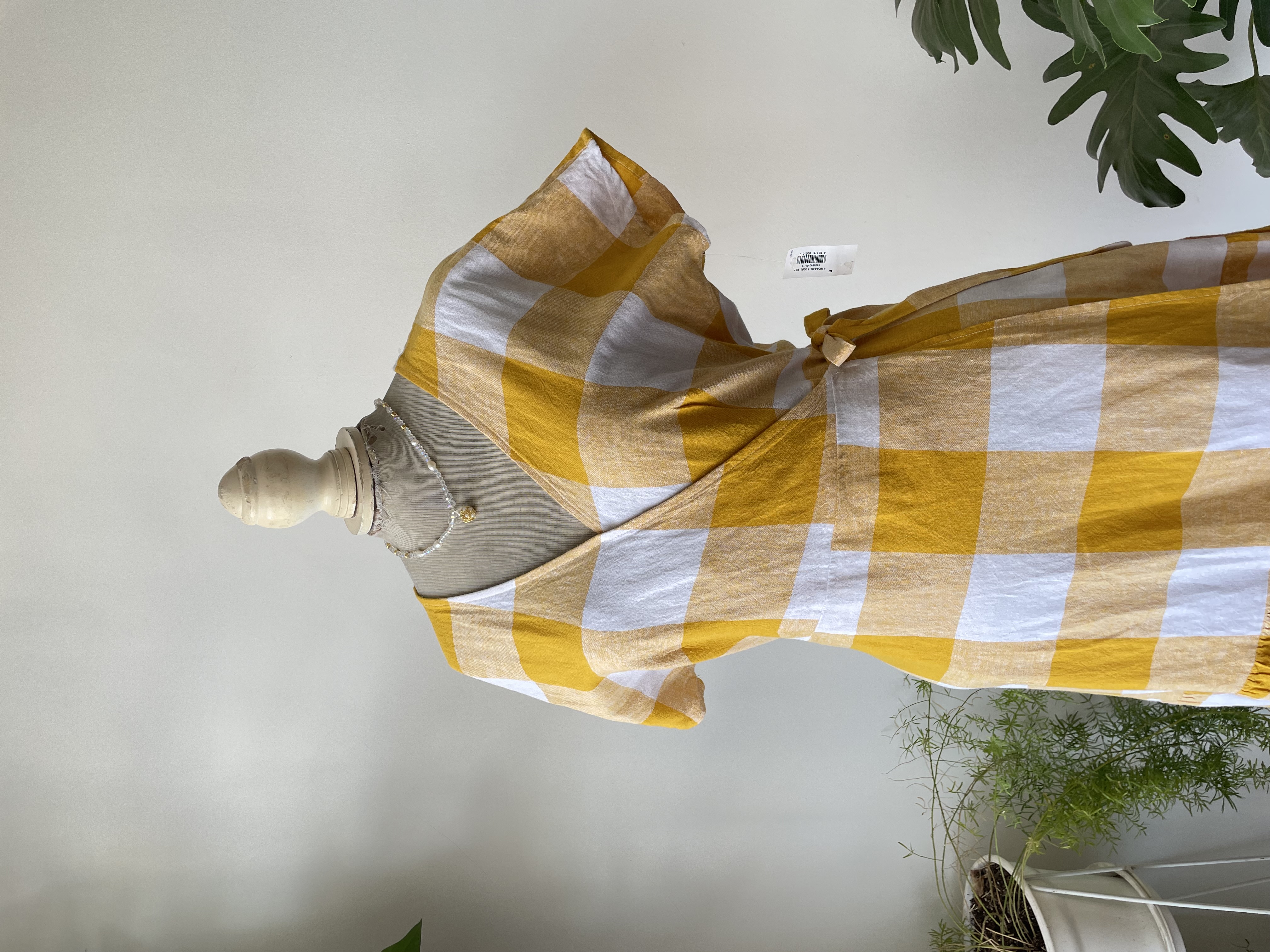 Vestido tartán. Talla: S ajustable (m) 2