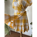 Vestido tartán. Talla: S ajustable (m) 4