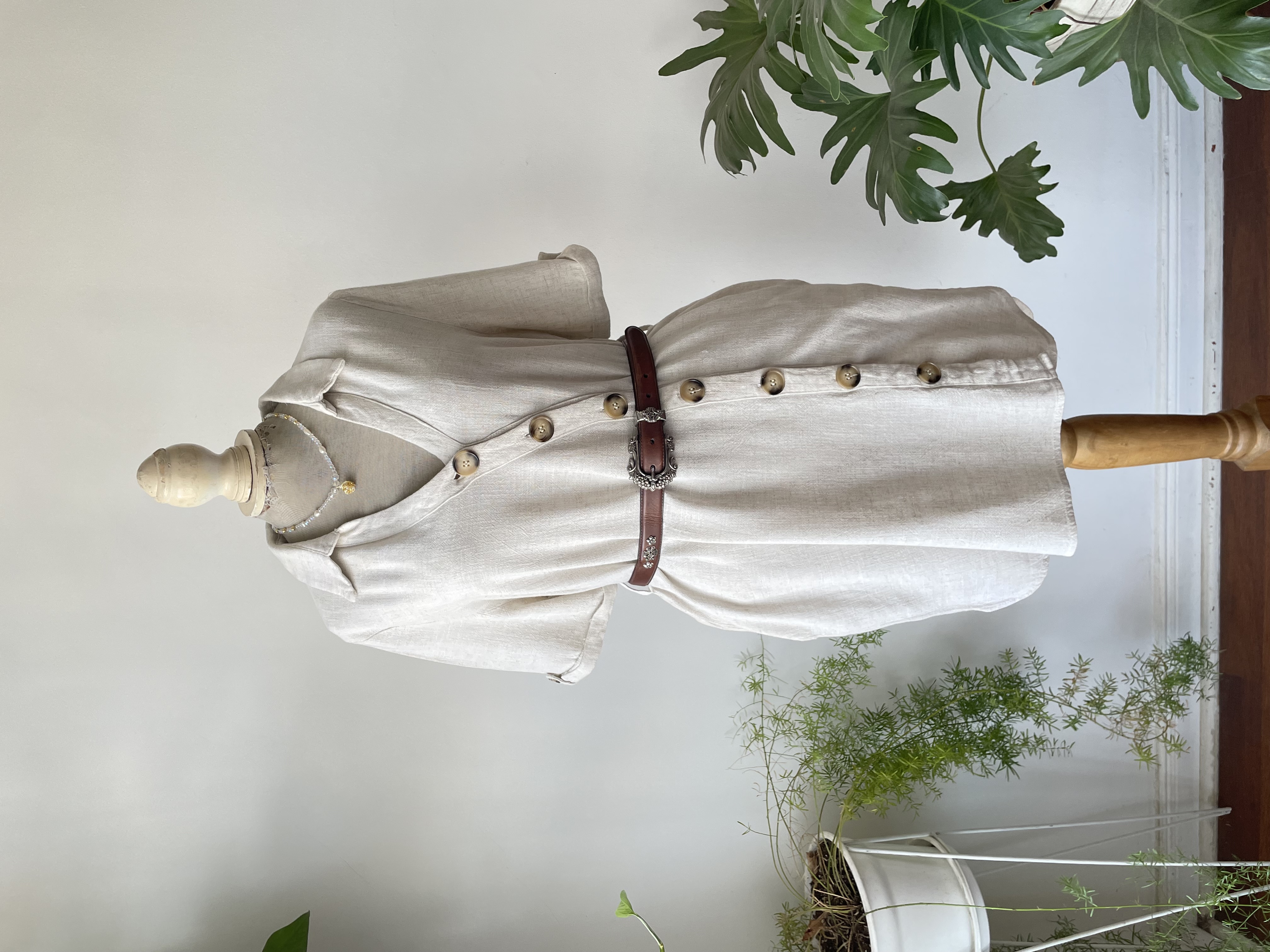 Vestido botones. Talla; L  6