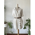 Vestido botones. Talla; L  6