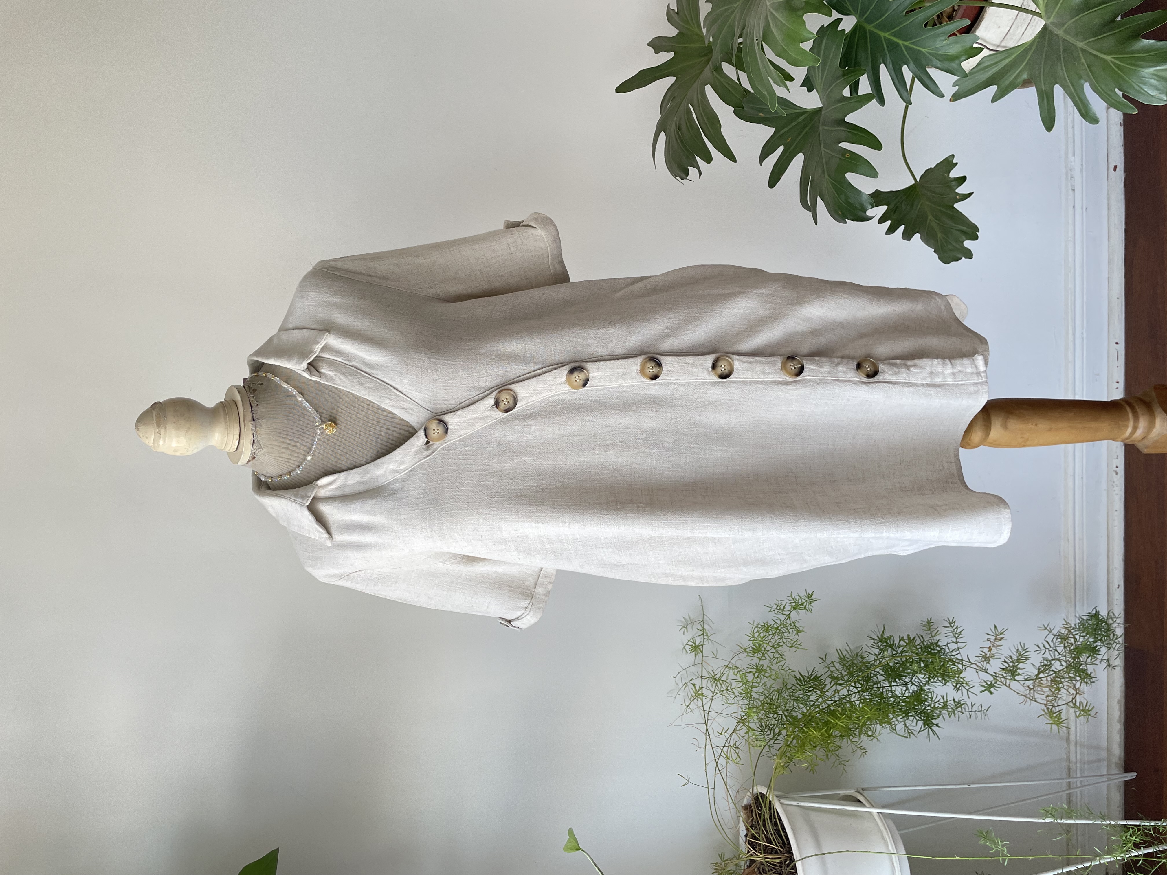 Vestido botones. Talla; L  1