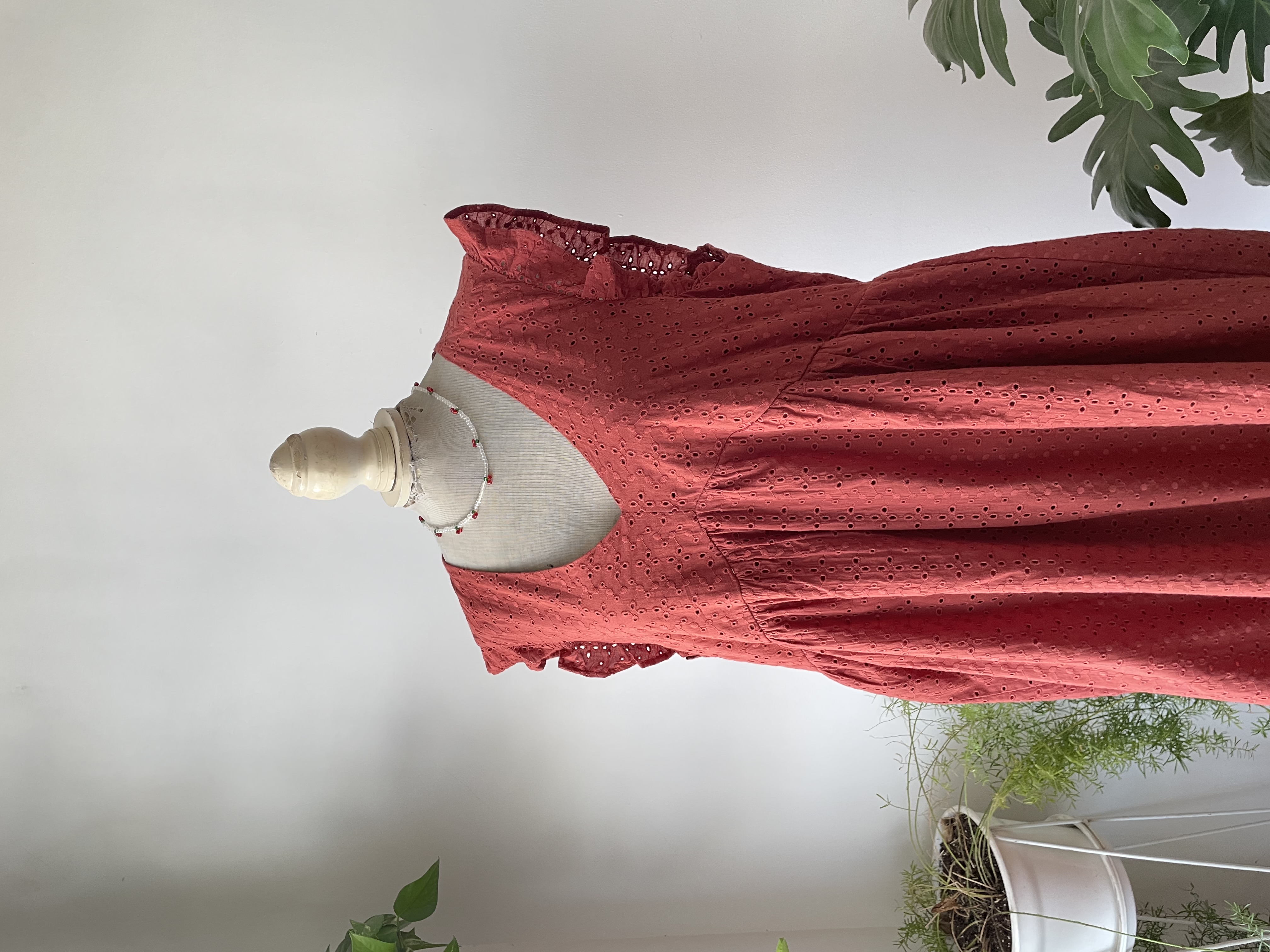 Vestido ladrillo. Talla: XL 2