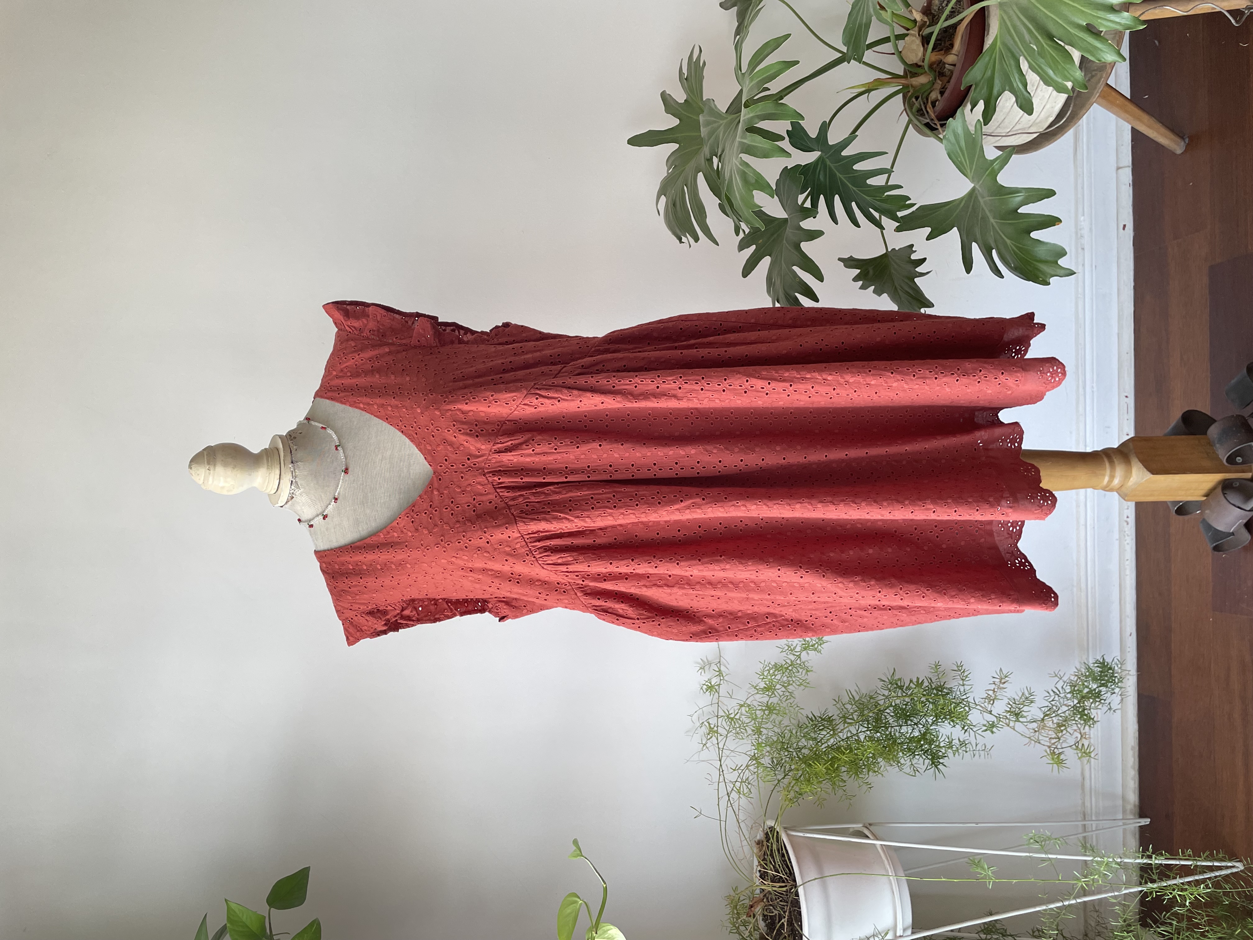 Vestido ladrillo. Talla: XL 1