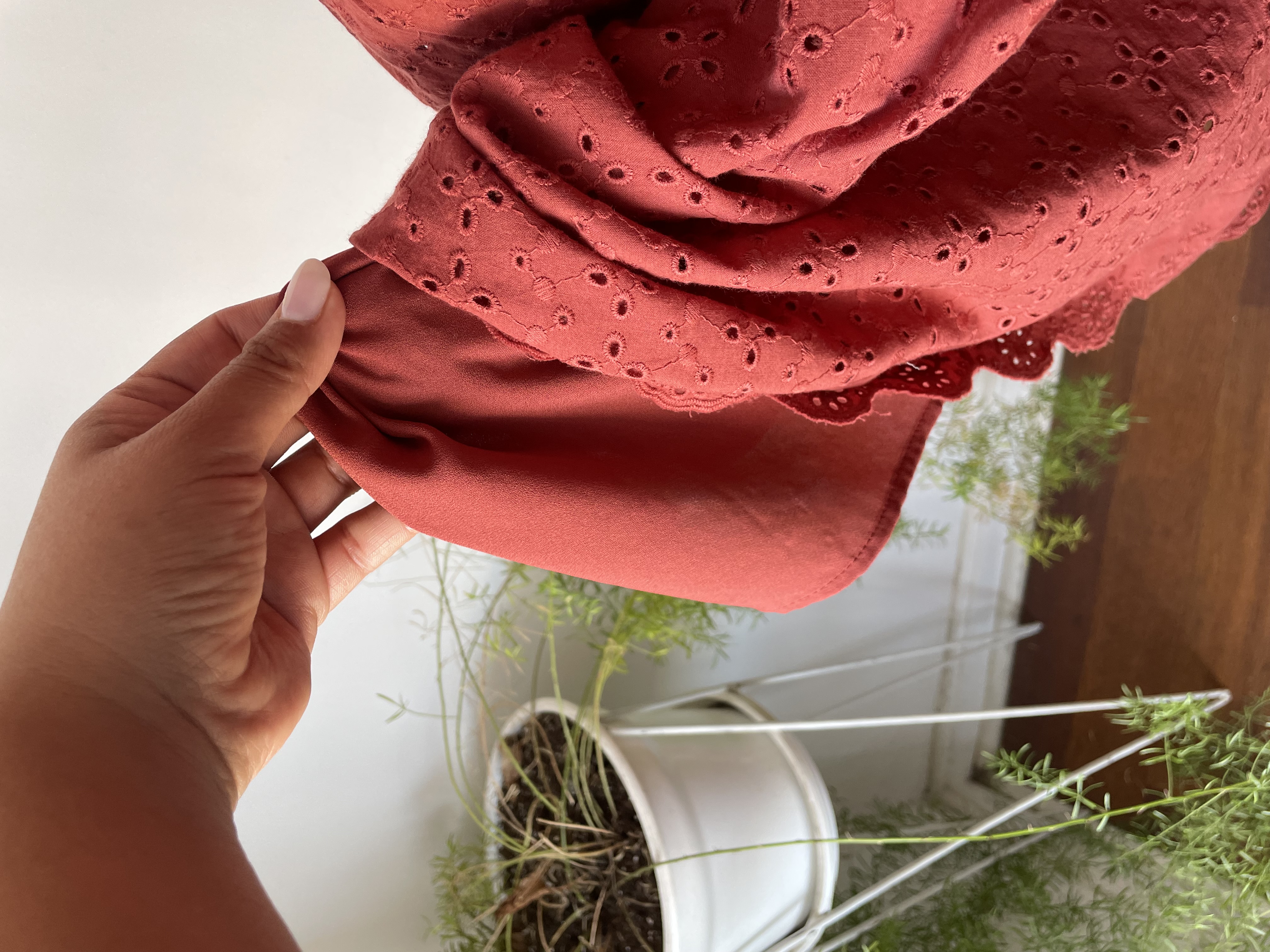 Vestido ladrillo. Talla: XL 3