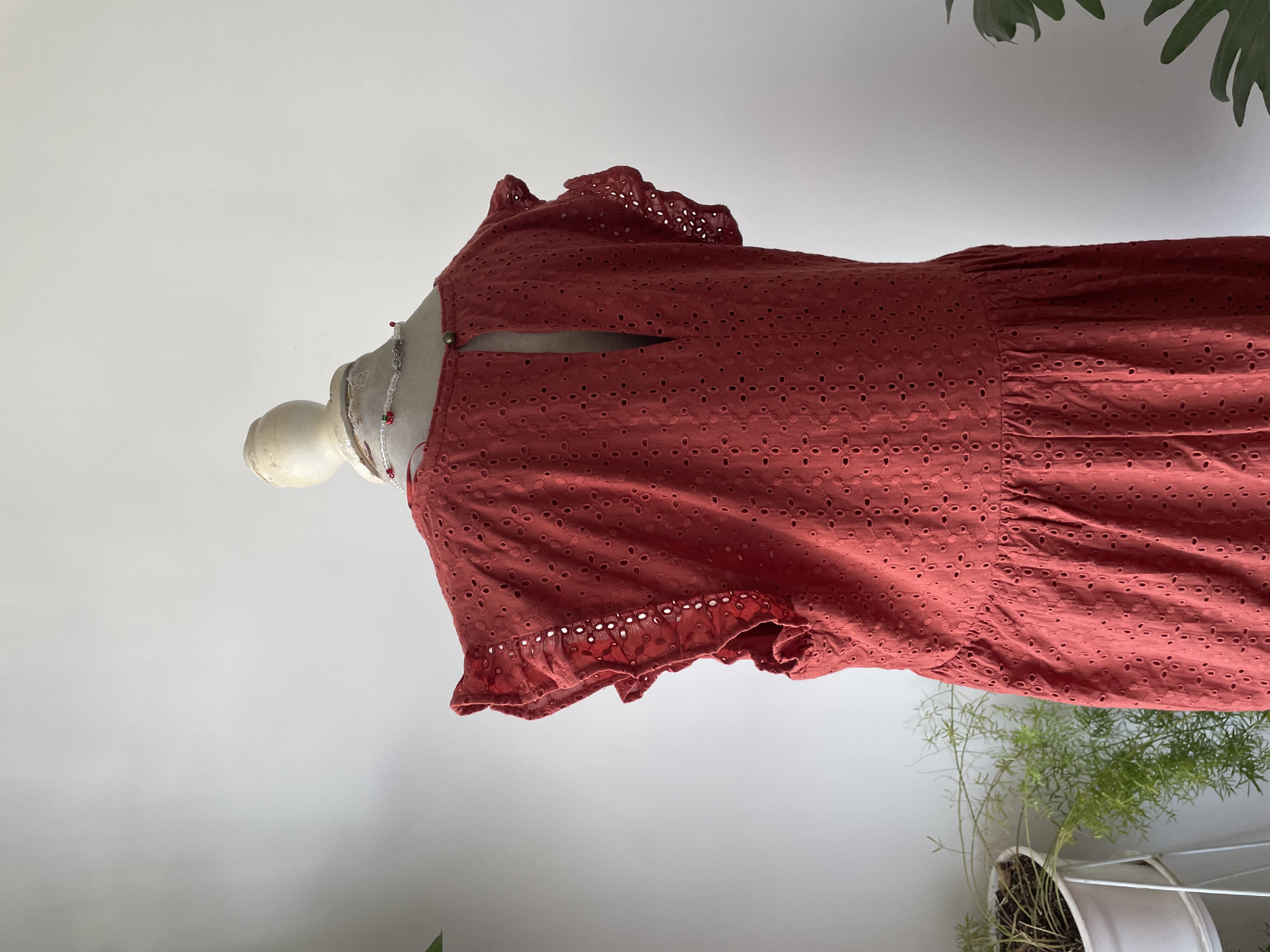 Vestido ladrillo. Talla: XL 4