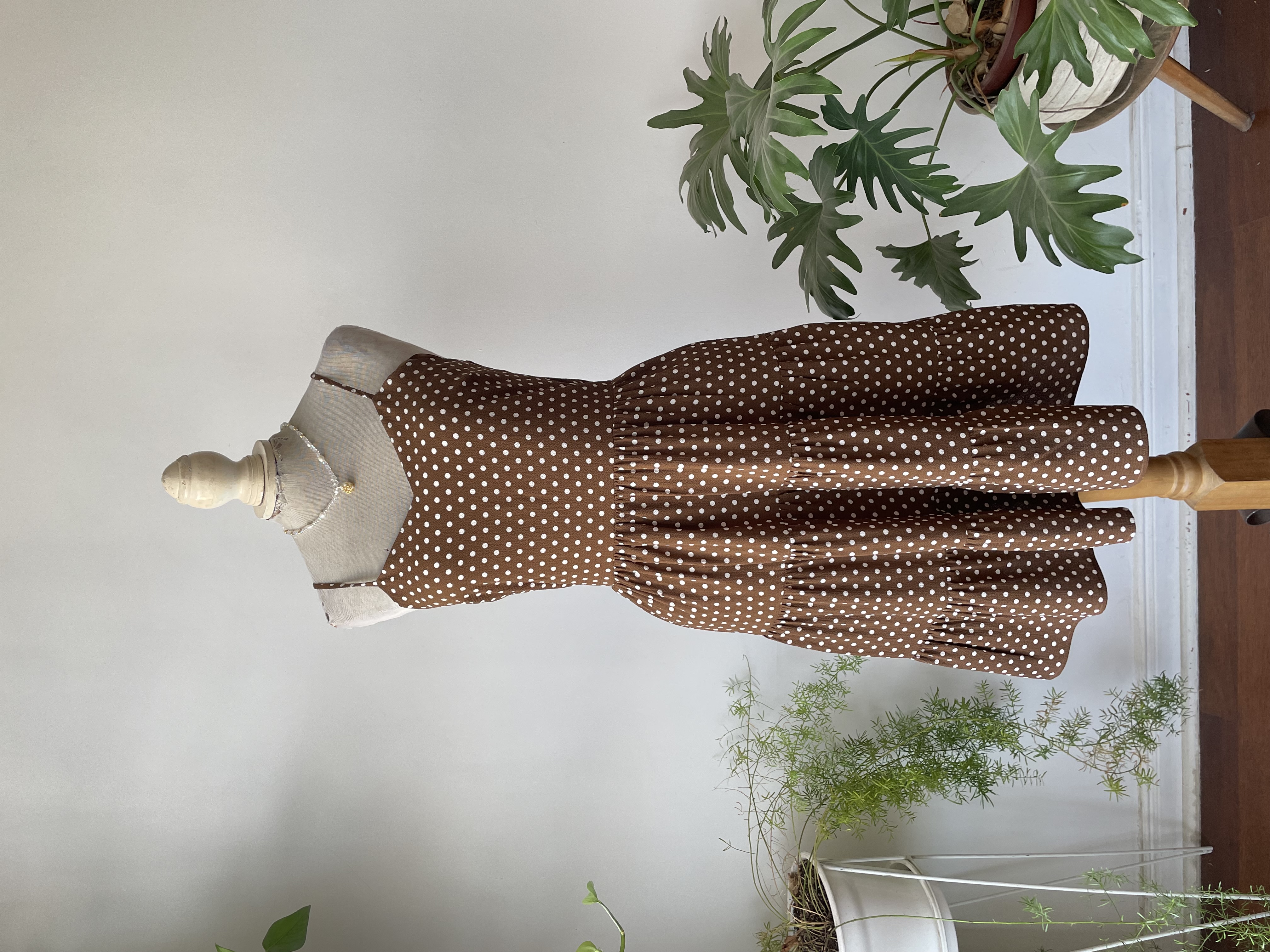 Vestido dot. Talla: M 1